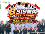 8 SISWA MAN 3 SUKABUMI TERPILIH JADI PASKIBRA KECAMATAN SURADE
