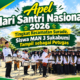 Apel Hari Santri Nasional 2026 Tingkat Kecamatan Surade, Siswa MAN 3 Sukabumi Tampil sebagai Petugas
