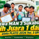 Siswa MAN 3 Sukabumi Raih Juara 1 dan 3 pada PLATO 2026 Vol. 3 UPI